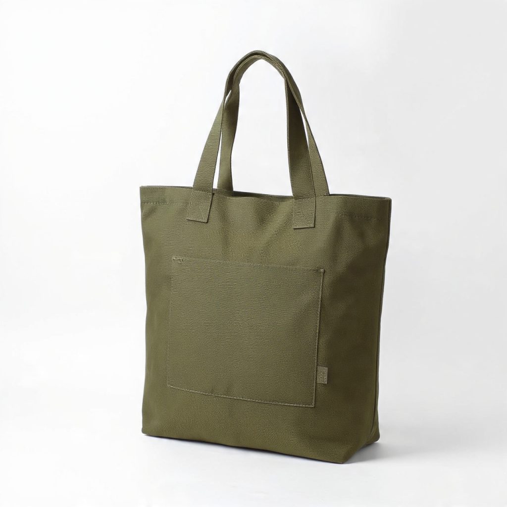Linen Shoulder Tote Bag